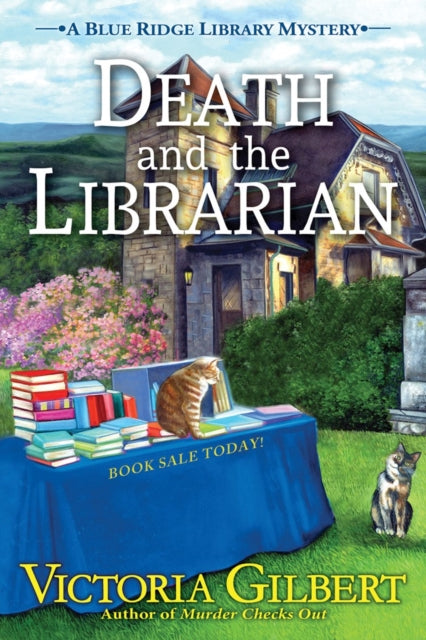 Front cover of Death and the Librarian by Victoria Gilbert, paperback