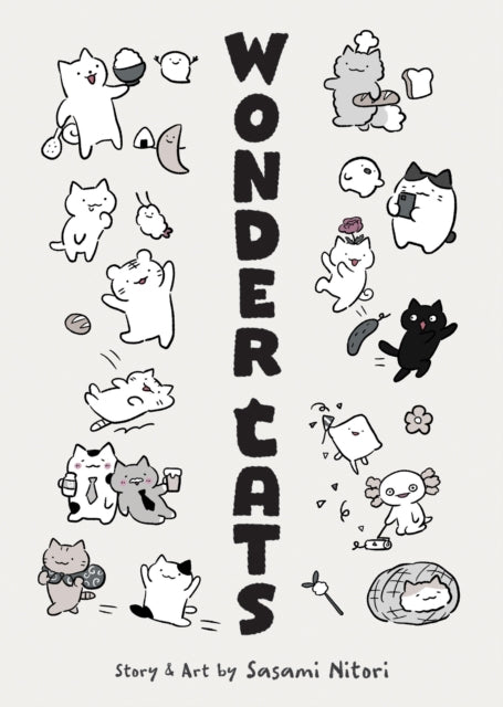 Front cover of WONDER CATS by Sasami Nitori, paperback