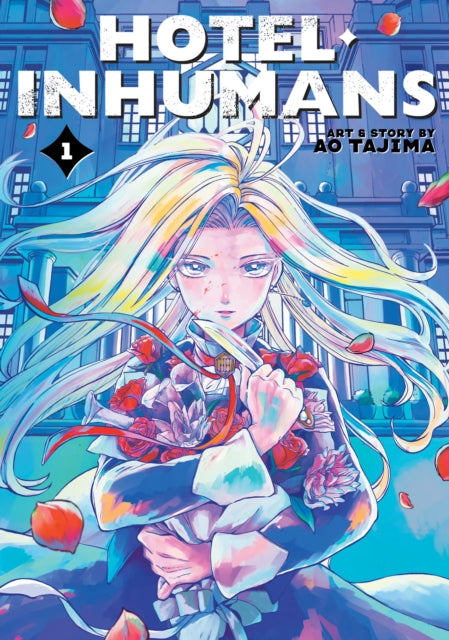 Front cover of Hotel Inhumans Vol. 1 by Ao Tajima, paperback
